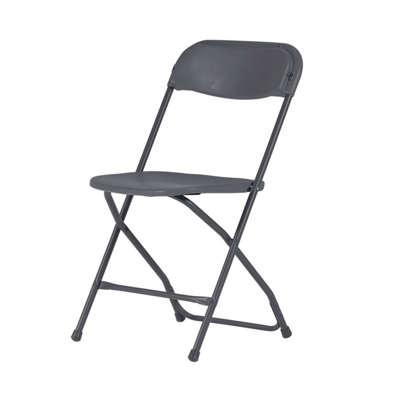 Smart - Mörkgrå fällbar plaststol Smart - Bild 1