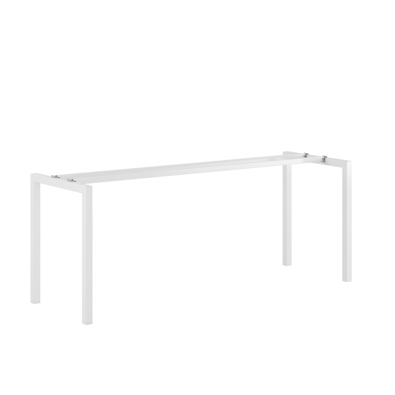 Luna-U_180x60_WhiteLegs Stativ med fasta ben i U-form - Luna - Bild 1